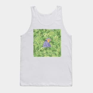 Monkey in Leaves Tank Top